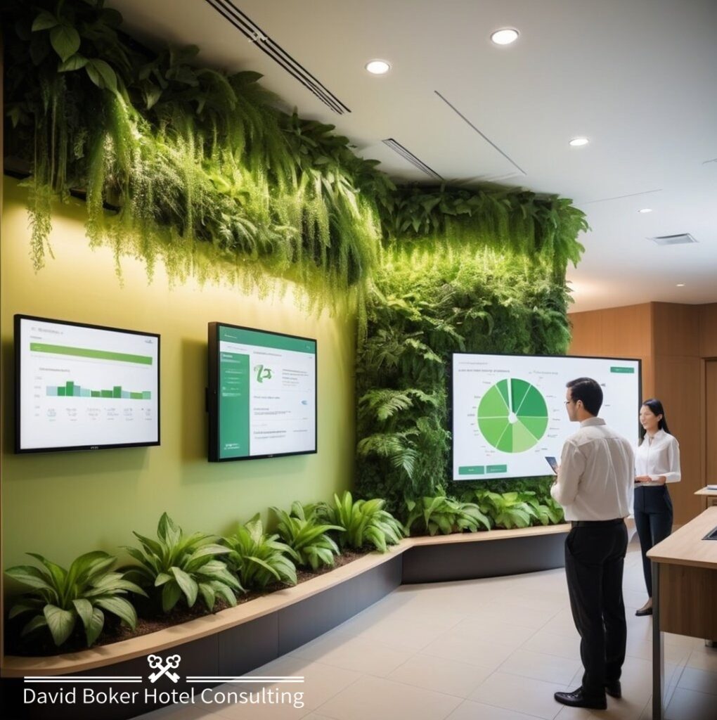 מסע ירוק למלון מבוסס AI