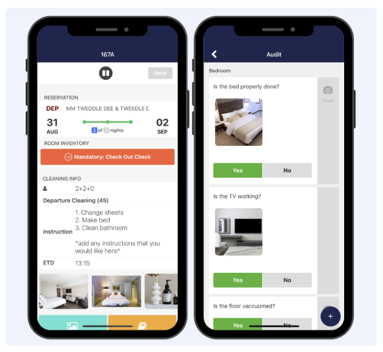 תוכנה לניהול housekeeping במלון, לניהול משק בית במלון, אחזקה, מיניבר, קריאות אורחים
