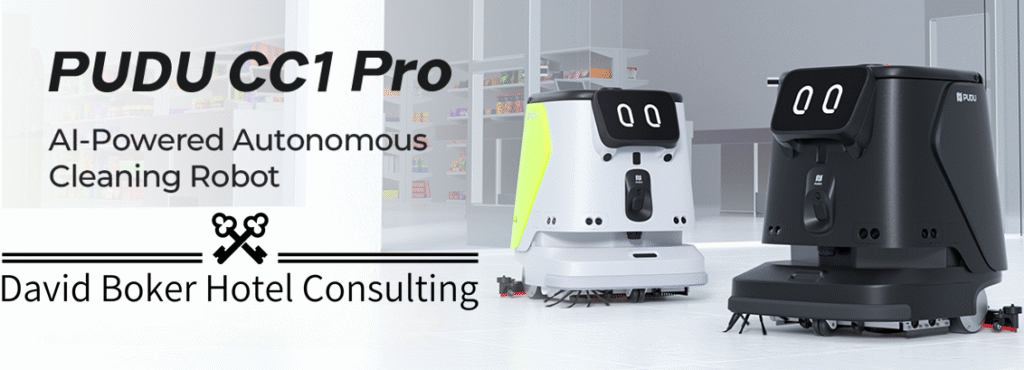 “רובוט ניקיון למלון בישראל – זמין אצלנו ב־Hotel Consulting” “היבואן והנציג המלונאי של פתרונות רובוטיים בישראל”. רובוט ניקיון אוטונומי מתקדם שמבצע 4 פעולות ניקיון במקביל, בשטחים ציבוריים גדולים, עם ניווט חכם, עמדת טעינה עצמאית וחיסכון תפעולי משמעותי.